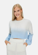 Lade das Bild in den Galerie-Viewer, Polar Bear Cropped Cashmere Sweater
