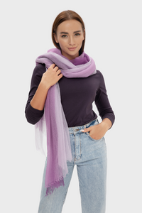 Women's Gradient Cashmere Scarf135914381197554