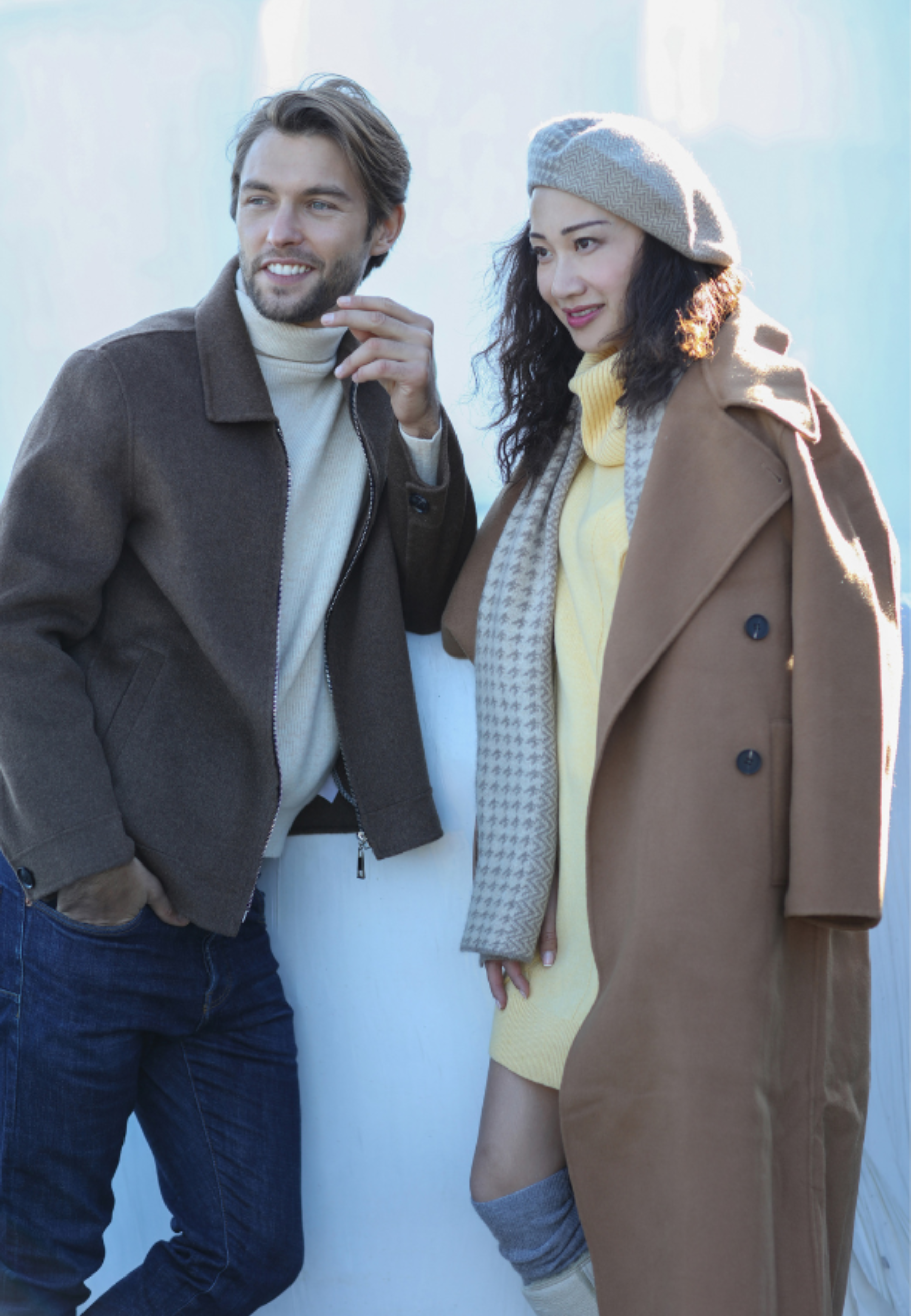 Cashmere Turtleneck Mini-Sweater