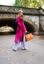 Lade das Bild in den Galerie-Viewer, Merino Overcoat With Hoodie
