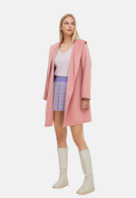 Load image into Gallery viewer, Women&#39;s Wool Hooded Coat
