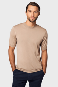 Essential Cashmere-Silk T-shirt4836068439752946