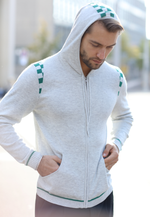 Lade das Bild in den Galerie-Viewer, Men's Merino and Cotton Checker Print Tracksuit
