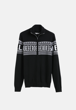 Lade das Bild in den Galerie-Viewer, Unisex Vintage Sweden Design Full Zipped Cardigan
