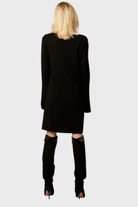 Wide Sleeved SuperFine Merino Wool Dress435781662376178