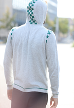 Lade das Bild in den Galerie-Viewer, Men's Merino and Cotton Checker Print Tracksuit
