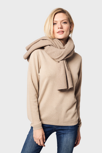 Mock-Neck Pullover (Premium Cashmere Knit)636084574126322