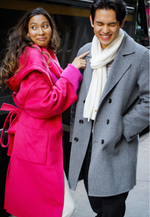 Lade das Bild in den Galerie-Viewer, Merino Overcoat With Hoodie
