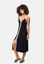 Load image into Gallery viewer, Double V Wool Tank Dress

