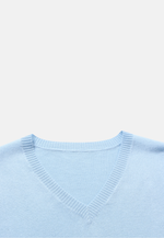 Load image into Gallery viewer, Silk Cashmere V-Neck T-Shirt
