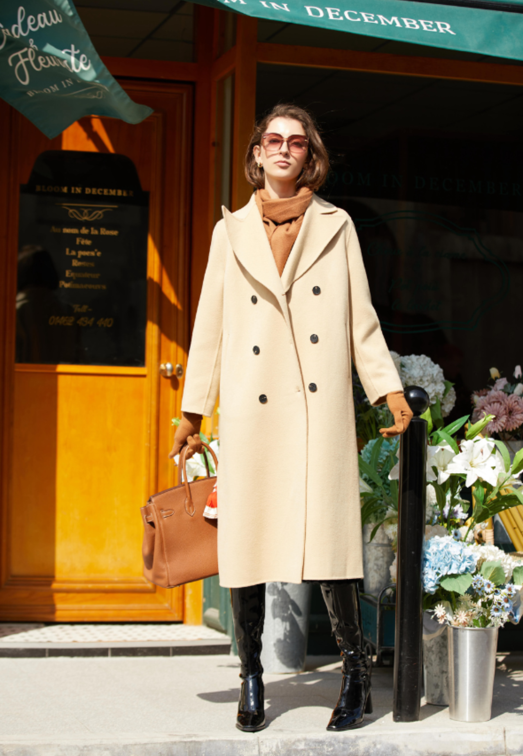 Grand Double-Breasted Wool Coat