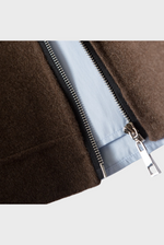 Carica l&#39;immagine nel visualizzatore di Gallery, Charming Zip-Up Merino Blend Blouson
