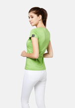 Load image into Gallery viewer, Posh Women&#39;s Cotton U Sharp Slim Fit T-Shirt (135g)
