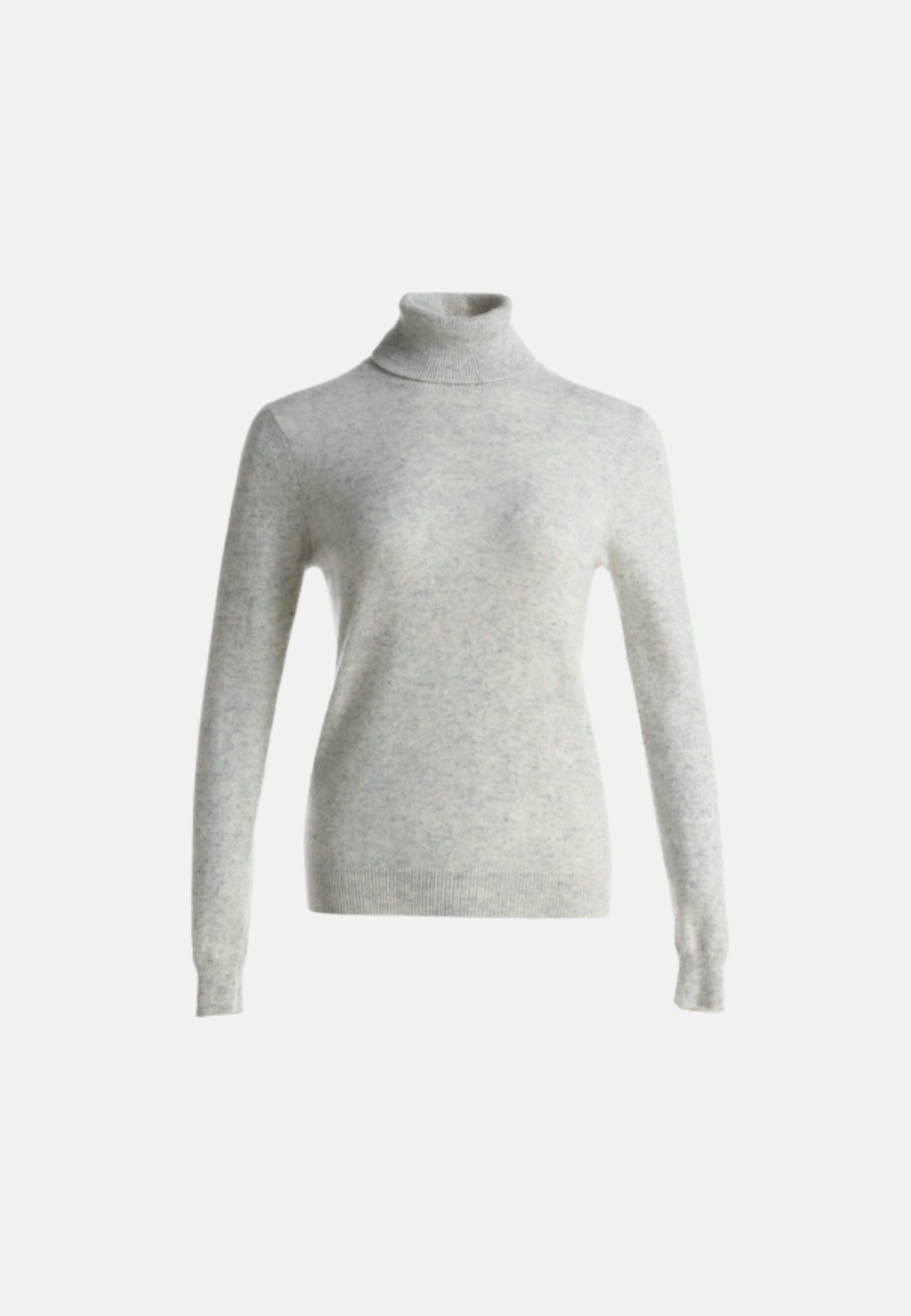Fitted Turtleneck Sweater (Cashmere & Merino Wool)