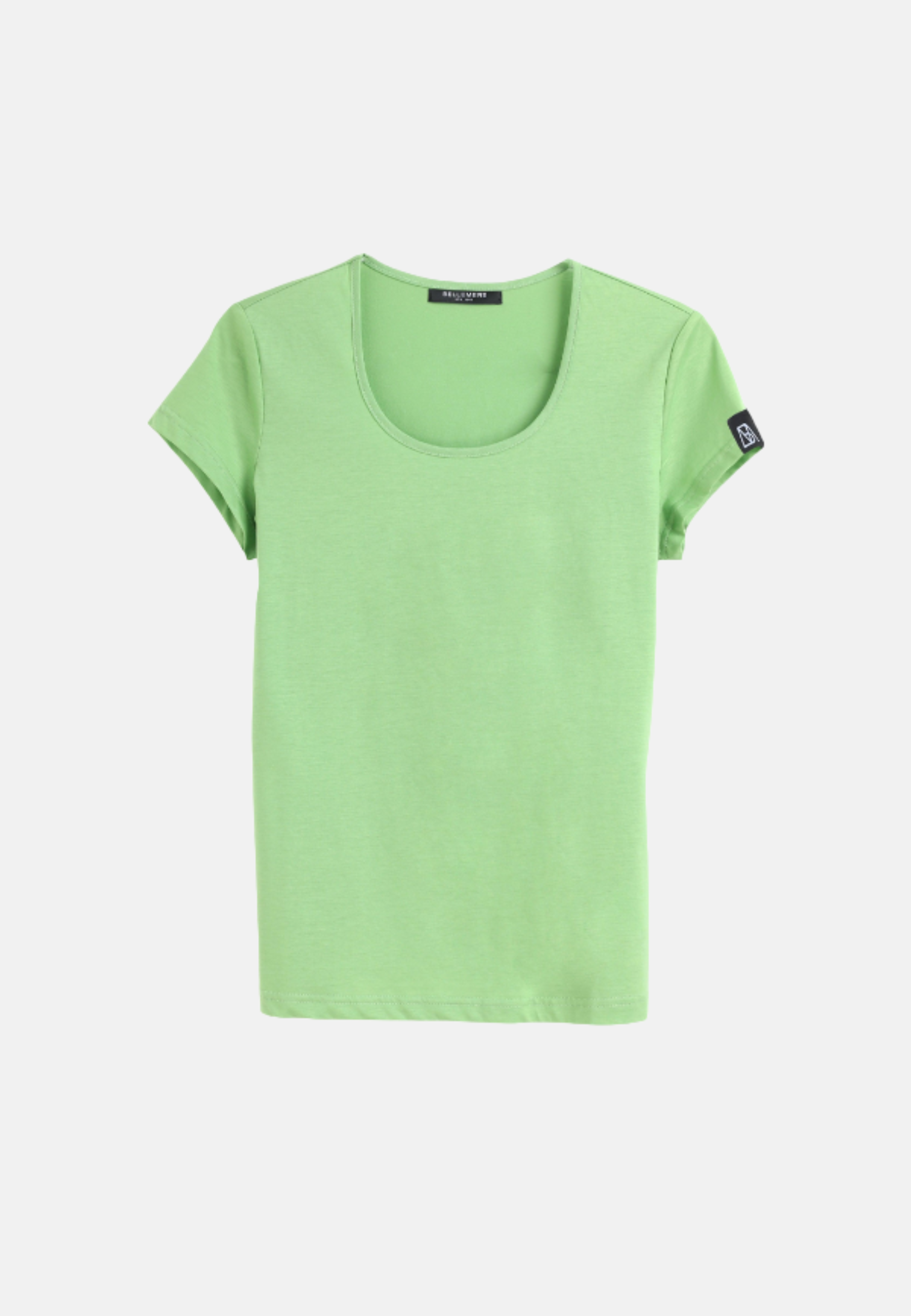 Posh Women's Cotton U Sharp Slim Fit T-Shirt (135g)