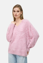 Load image into Gallery viewer, Brushed Pure Cashmere V-Neck Sweater
