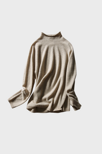 Mock-Neck Pullover (Premium Cashmere Knit)1736084574191858