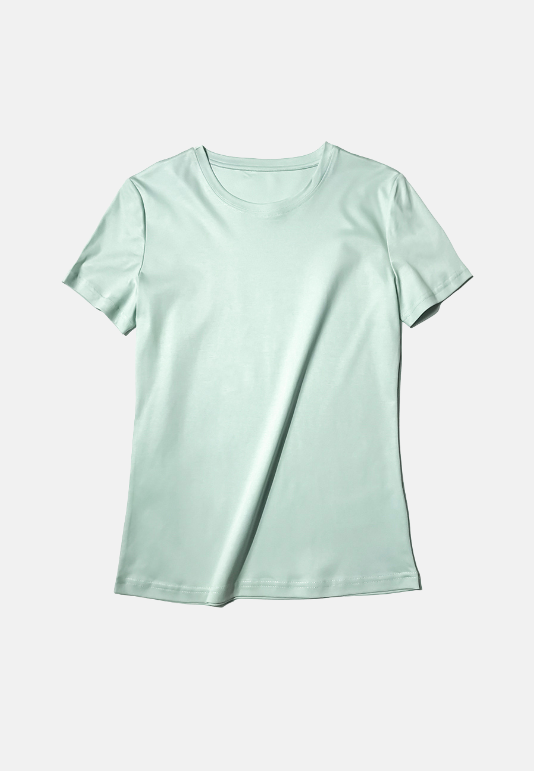 Grand Crew-Neck Cotton Slim Fit T-Shirt (160g)