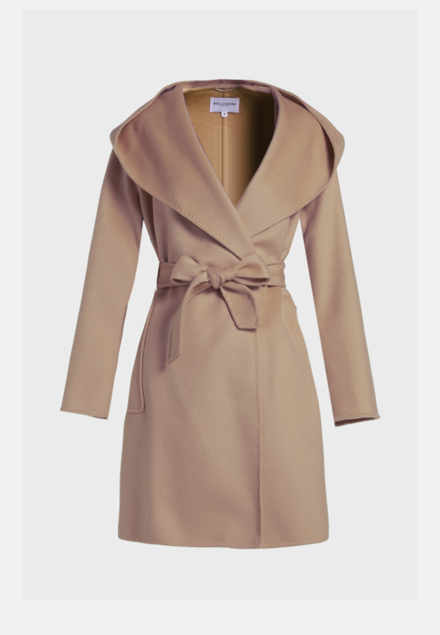 Women's Wool Hooded Coat