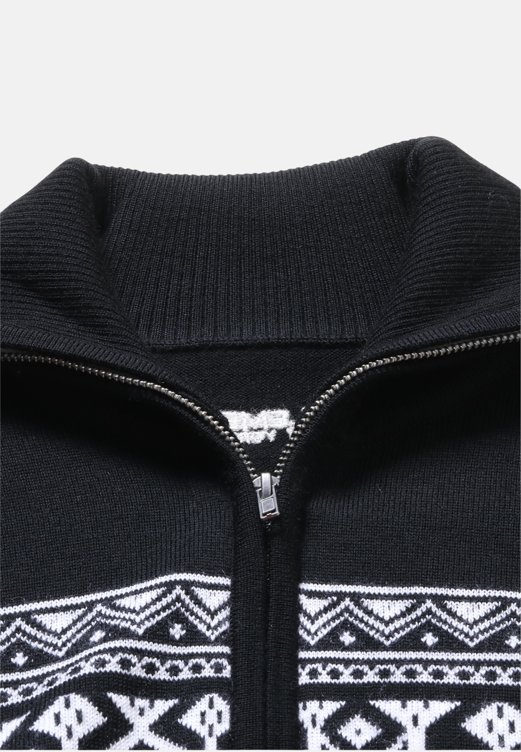 Unisex Vintage Sweden Design Full Zipped Cardigan