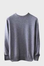 Load image into Gallery viewer, Crew-Neck Sweater ( Merino Cashmere Blended)
