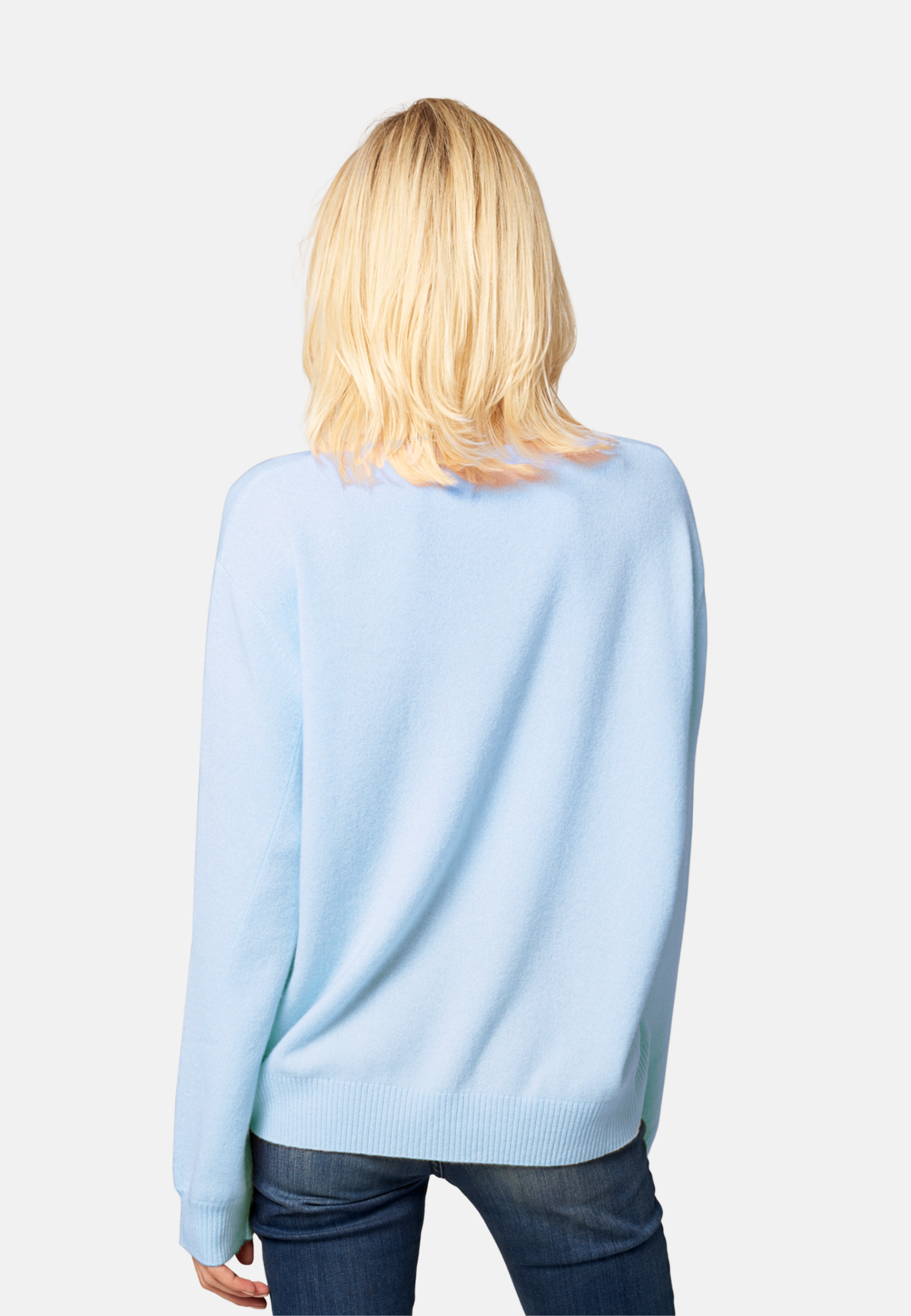 Sabrina Boat Neck Merino-Cashmere Sweater