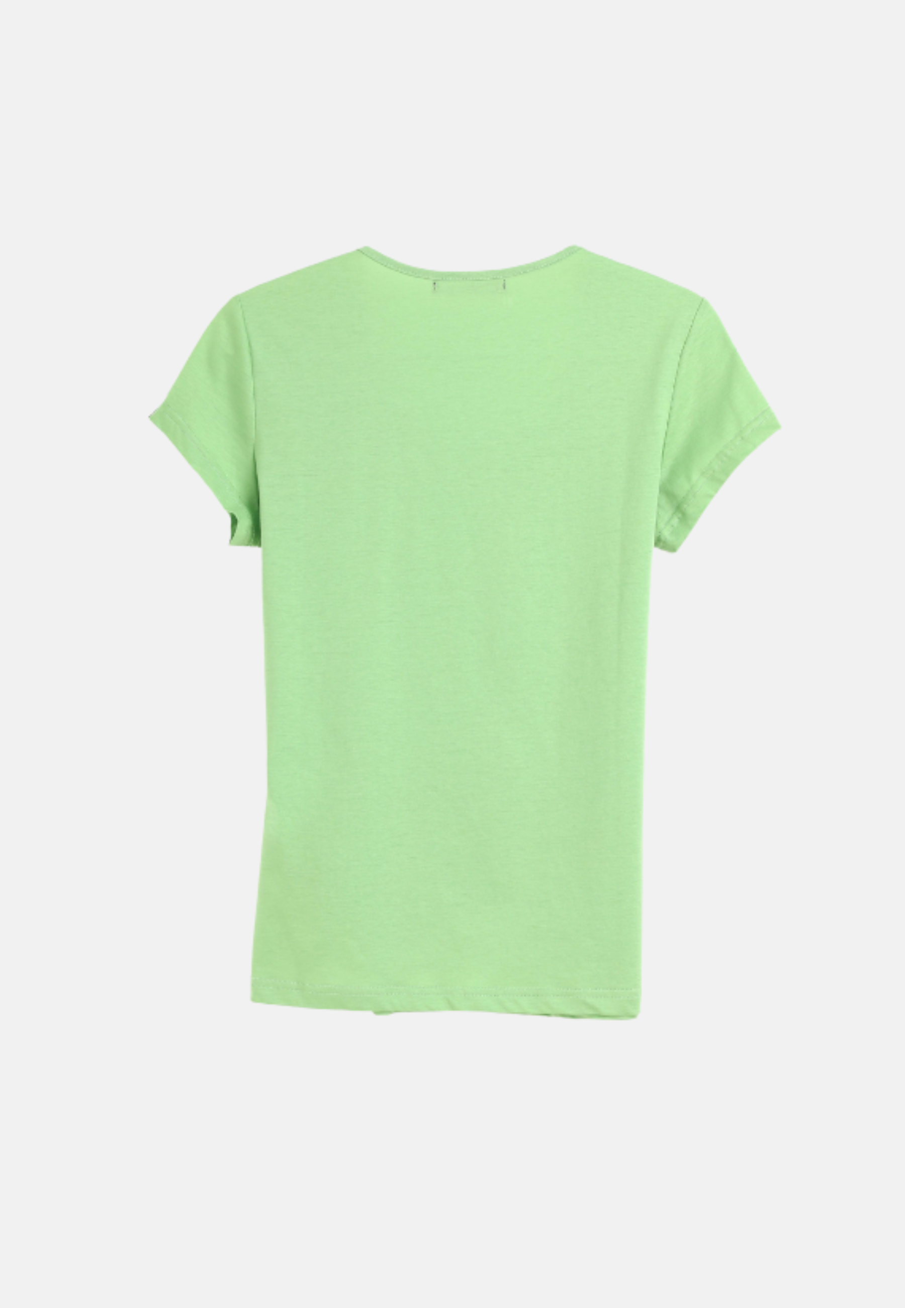 Posh Women's Cotton U Sharp Slim Fit T-Shirt (135g)