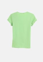 Load image into Gallery viewer, Posh Women&#39;s Cotton U Sharp Slim Fit T-Shirt (135g)
