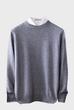 Load image into Gallery viewer, Crew-Neck Sweater (100% Merino Wool)
