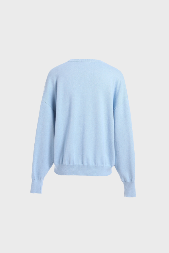 cotton cashmere pullover short