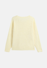 Lade das Bild in den Galerie-Viewer, Brushed Silk Cashmere V - Neck Sweater
