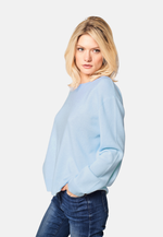 Load image into Gallery viewer, Sabrina Boat Neck Merino-Cashmere Sweater
