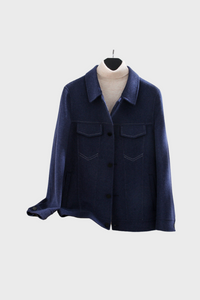 Denim Merino Wool Jacket4236067925393650