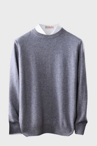 Crew-Neck Sweater ( Merino Cashmere Blended)2336084949287154