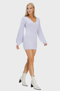 Mini Merino Cashmere Sweater Dress335781483430130