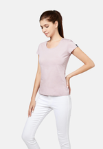 Load image into Gallery viewer, Posh Women&#39;s Cotton U Sharp Slim Fit T-Shirt (135g)
