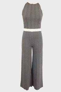 Two-Tone Wool Blend Jumpsuit2135810170732786