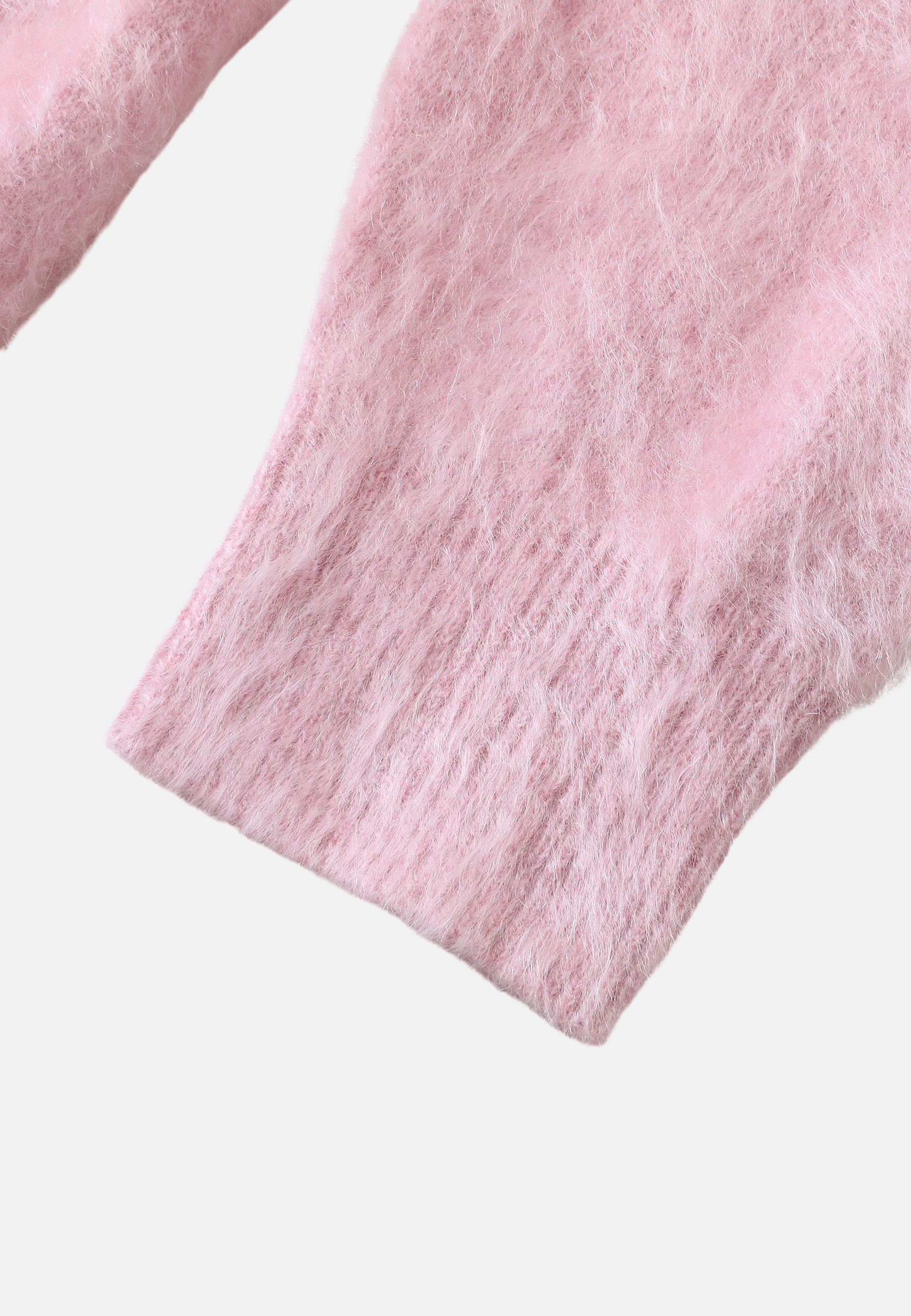 Brushed Pure Cashmere V-Neck Sweater