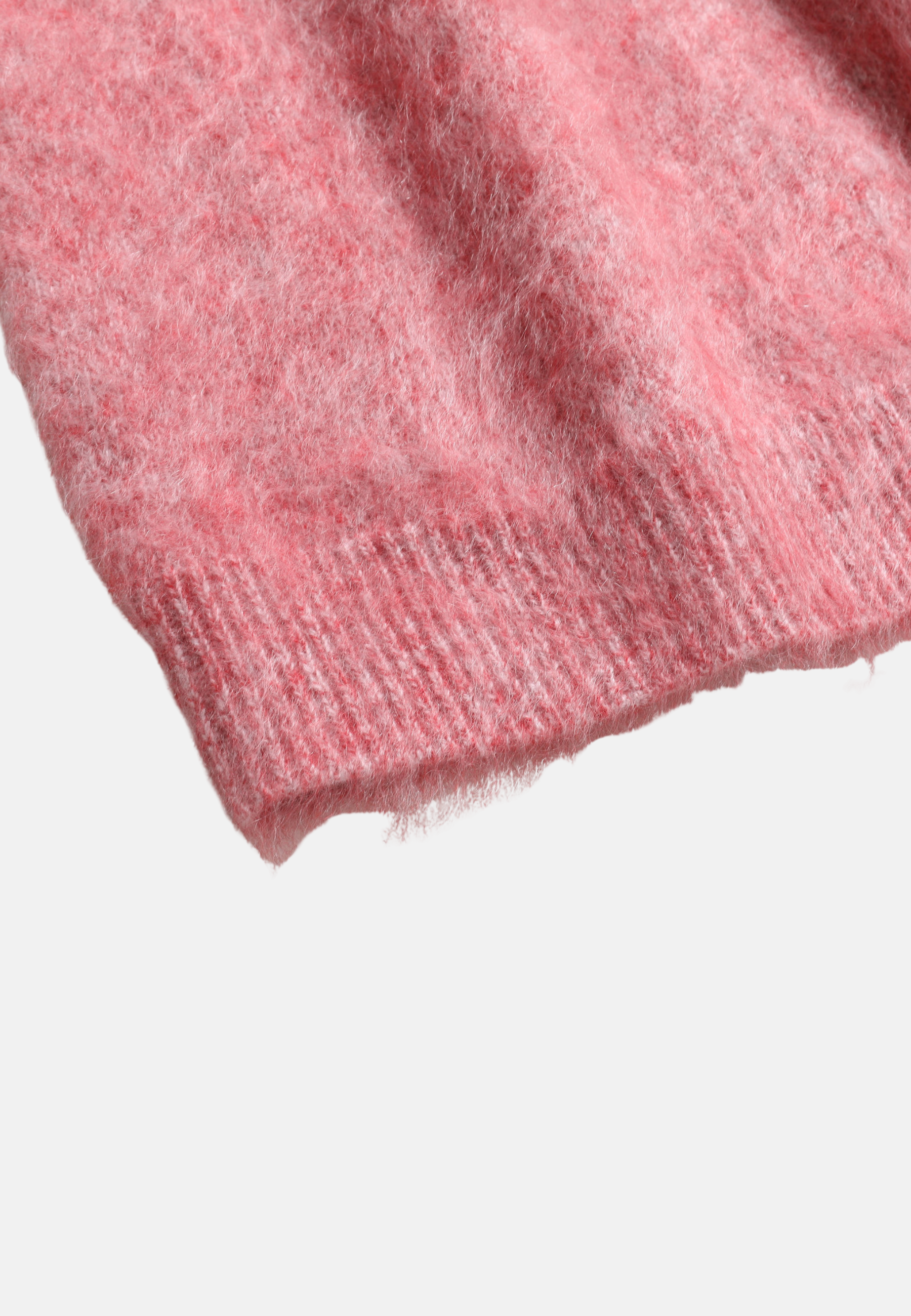 Pure Cashmere Crew - Neck Brushed Sweater