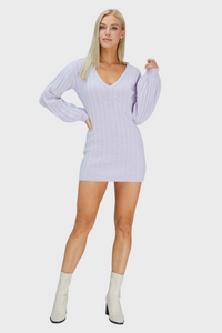 Mini Merino Cashmere Sweater Dress535781483462898