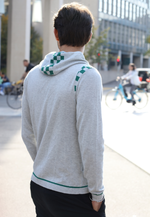 Lade das Bild in den Galerie-Viewer, Men's Merino and Cotton Checker Print Tracksuit
