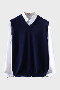 Foxy Merino Wool Sweater Vest136084701921522