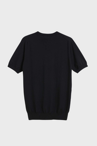 Classic Crew Neck Cotton Cashmere T-Shirt1736082347901170