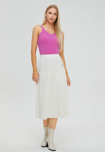 Load image into Gallery viewer, Women&#39;s Merino Gradient Pleated Skirt
