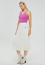 Load image into Gallery viewer, Women&#39;s Merino Gradient Pleated Skirt
