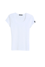 Lade das Bild in den Galerie-Viewer, Posh Women&#39;s Cotton U Sharp T shirt ( 135g)
