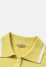 Lade das Bild in den Galerie-Viewer, Silk Cashmere Polo T-Shirt
