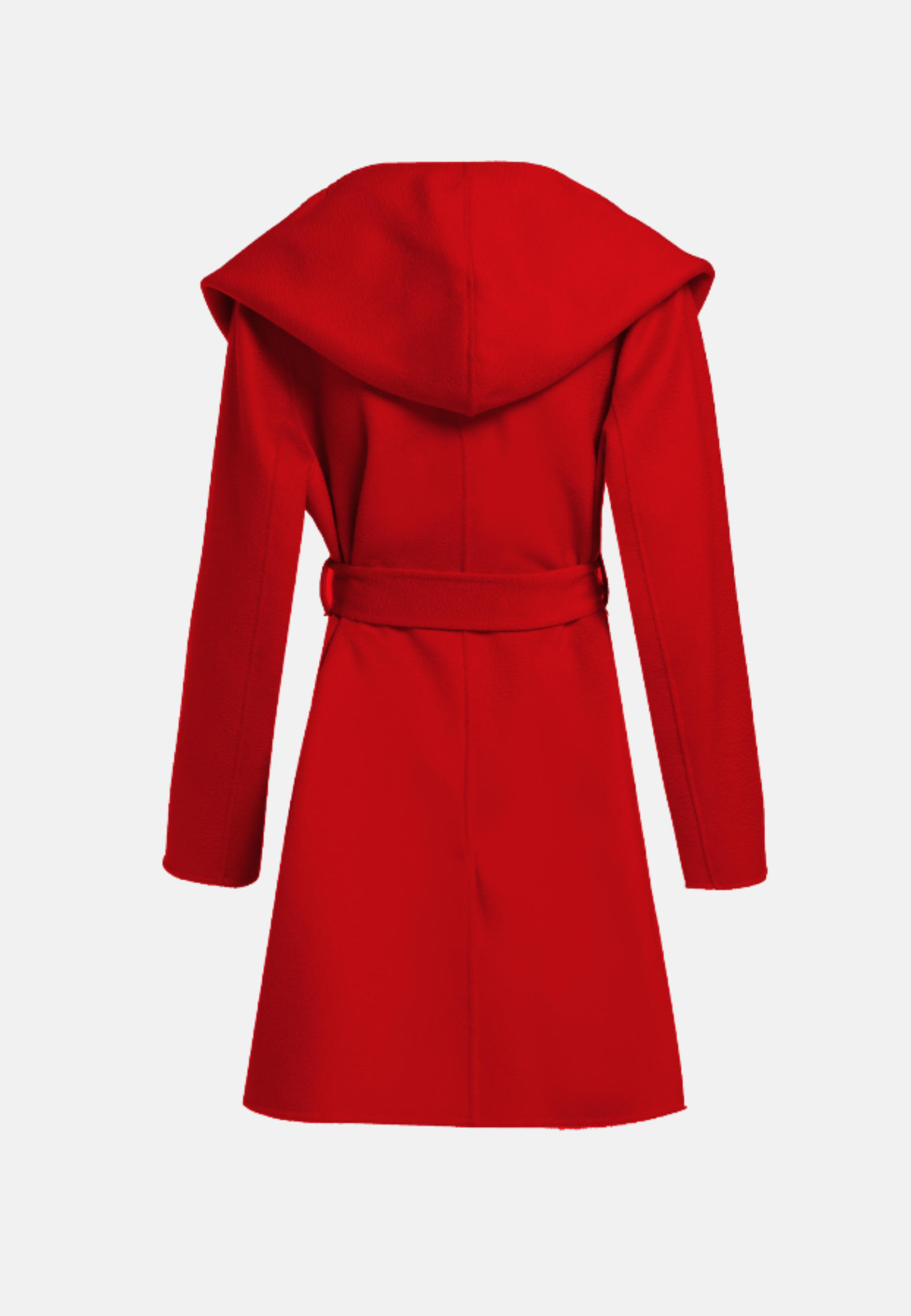 Women's Wool Hooded Coat