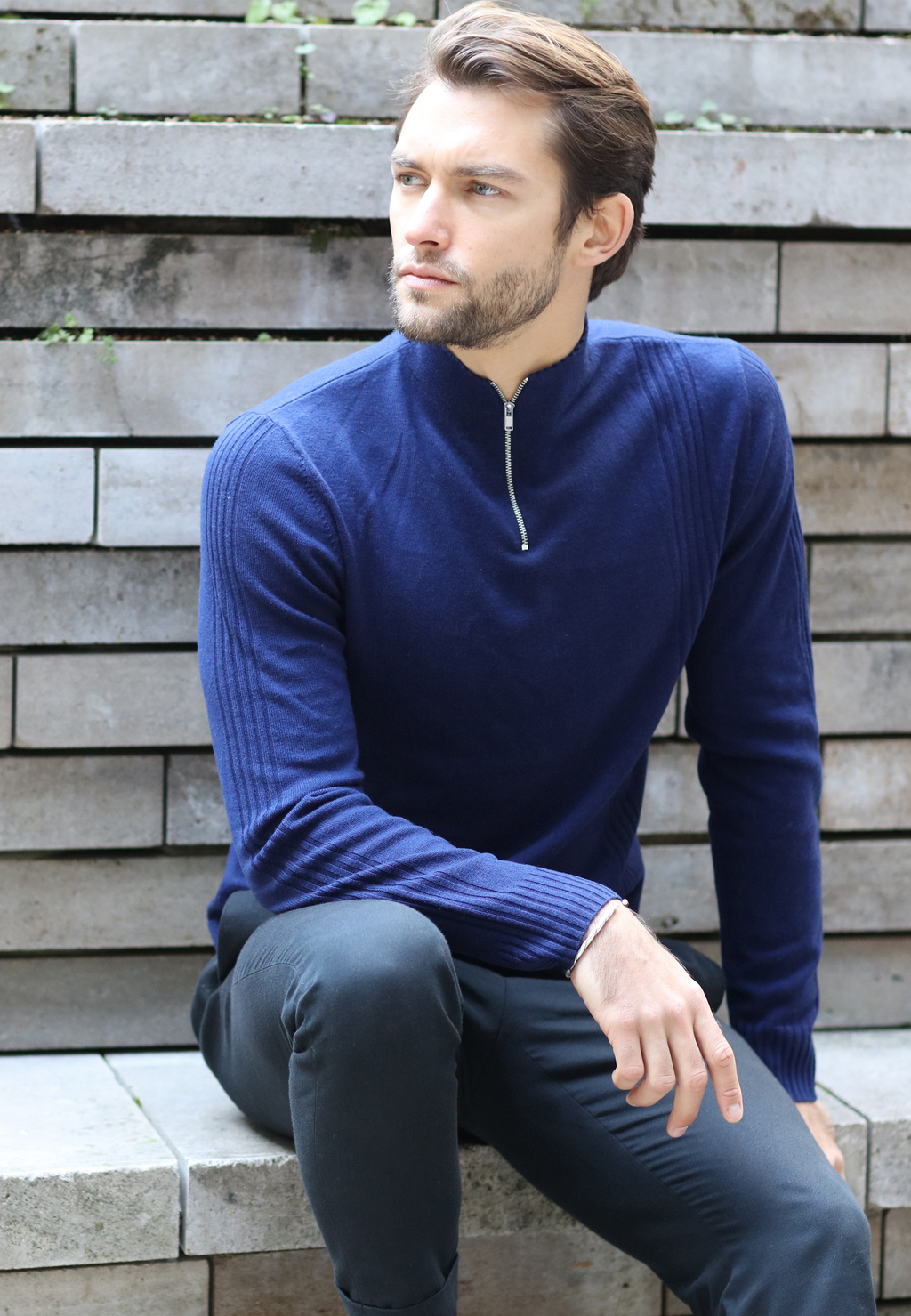 Men's Merino Half-Zip Pullover
