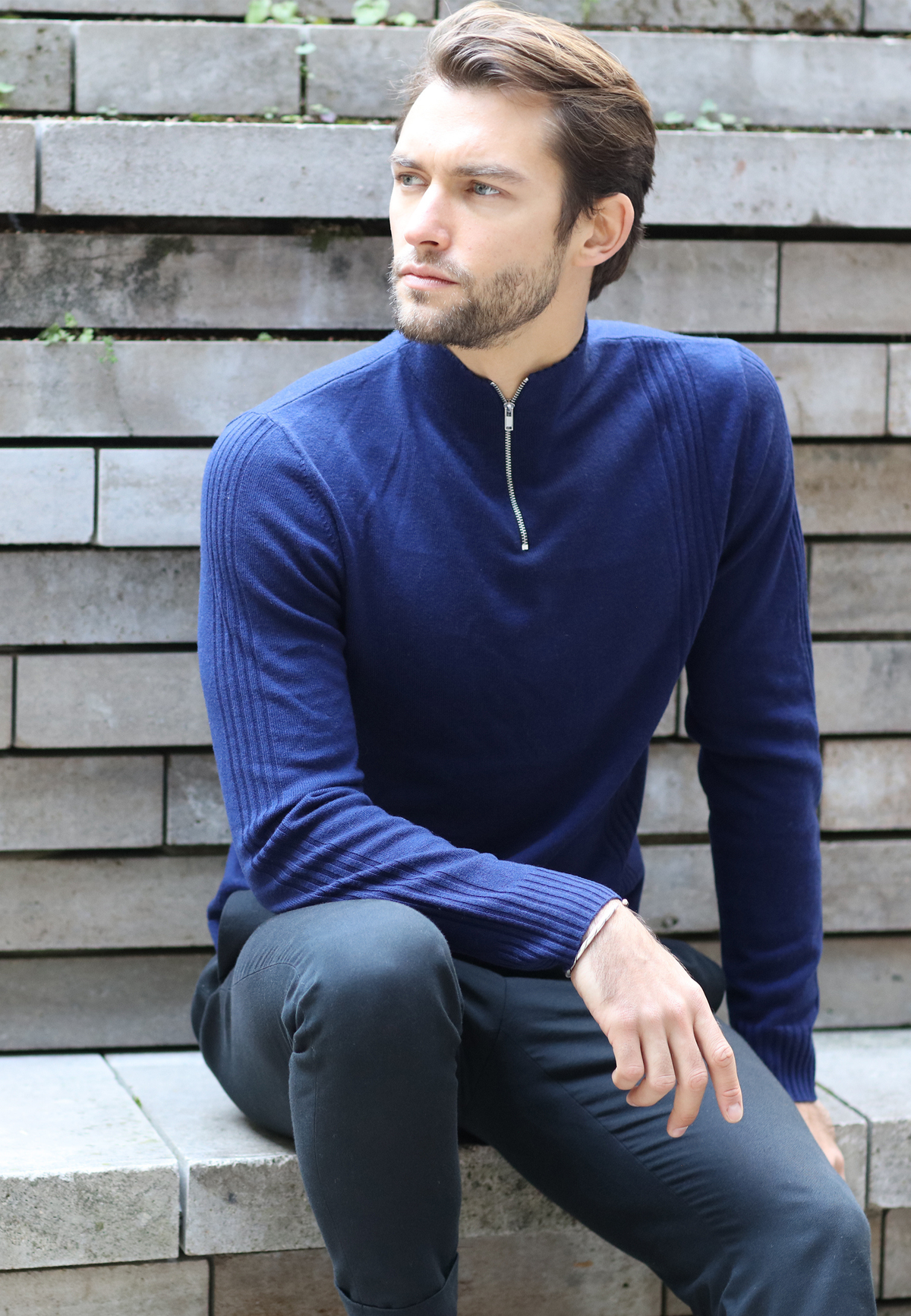 Men's Merino Half-Zip Pullover